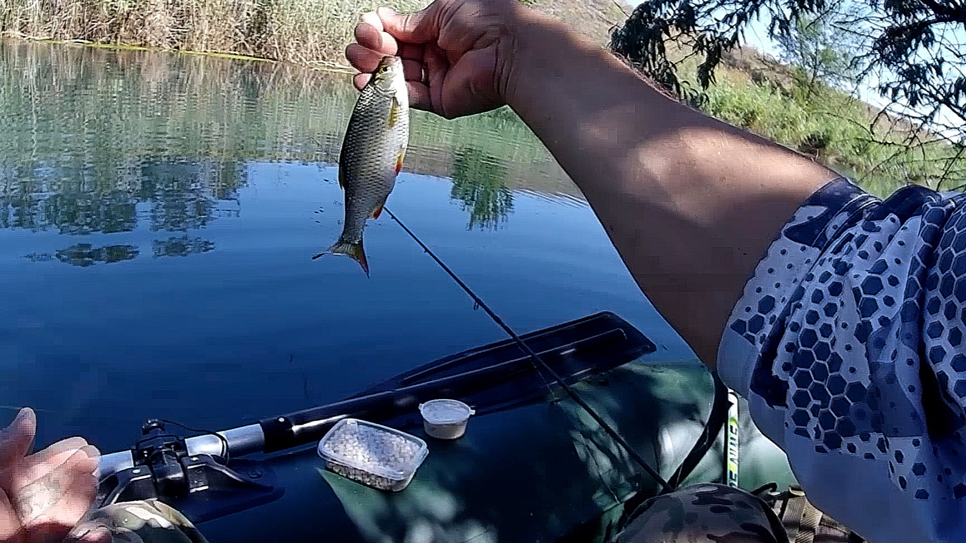 Рыбалка🎣 ловля краснопёрки на 🪱мормышку 👍👍👍,вот это клев!!!!
