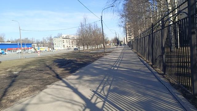 С района до Пискаревки пешком