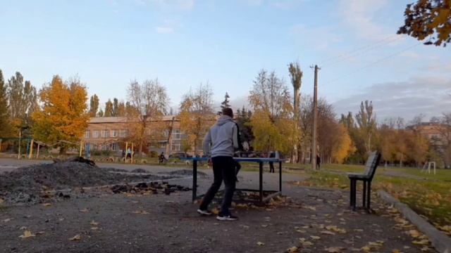 Настільний теніс| гра на вулиці
