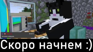 Строю замок на своем сервере TimiksOMG SMP!