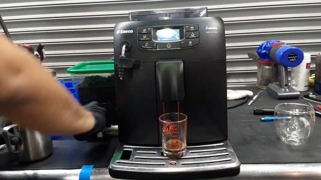 Vent error - Saeco Intelia - 5610 test смотреть онлайн