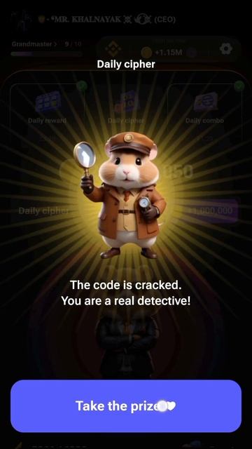 Today Hamestor Kombat 1 Million Cipher Code | 29/06/2024 Hamestor Kombat 1 Million Cipher Code