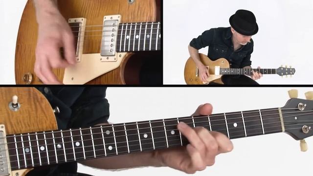 Blues Rhythm Guitar Lesson - Shake A Little Performance - Jeff McErlain