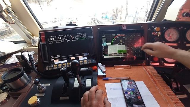 ТЭП33А настройка автоведения УСАВП на ОМИ системы БОРТ смотреть онлайн