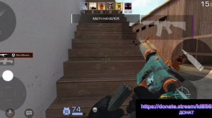 Играю гонку вооружений в standoff 2