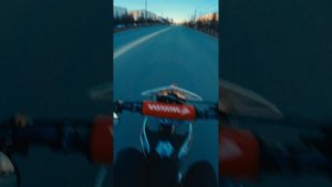 На питбайке открыл сезон 2025