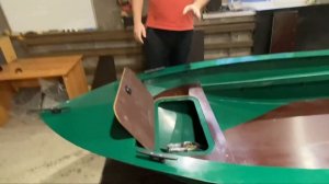 Обзор лодки Киммерия 400R в цвете Изумруд