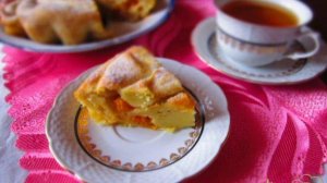 Постный пирог с абрикосами