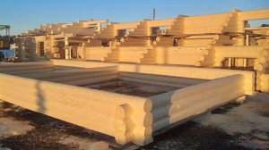 Производство и строительство домов из рубленного бревна