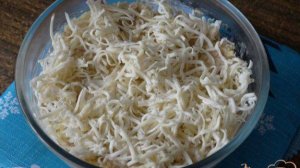Салат с кус-кусом и горбушей