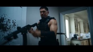 Боевая сцена Скот Эдкинс против вампиров