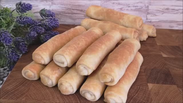 Слоистые пирожки с мясом, сыром, овощами и зеленью. Пирожки БЕЗ ДРОЖЖЕЙ. Простой рецепт теста