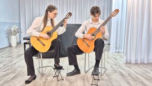 Карцев Никита и Нарватова Галина Сергеевна:
1. В.Ерзунов "У камина"
2. В.Гомес "Романс"