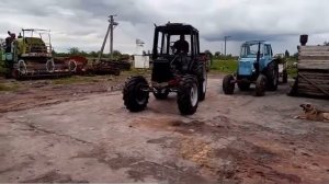 Золотые руки 🤝установка двигателя man 0826 на мтз man+ mtz  трактор @ОлександрОнофрійчук-п8б