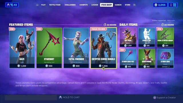 NEW HAZE SKIN | Daily Item Shop 10/29/19 смотреть онлайн