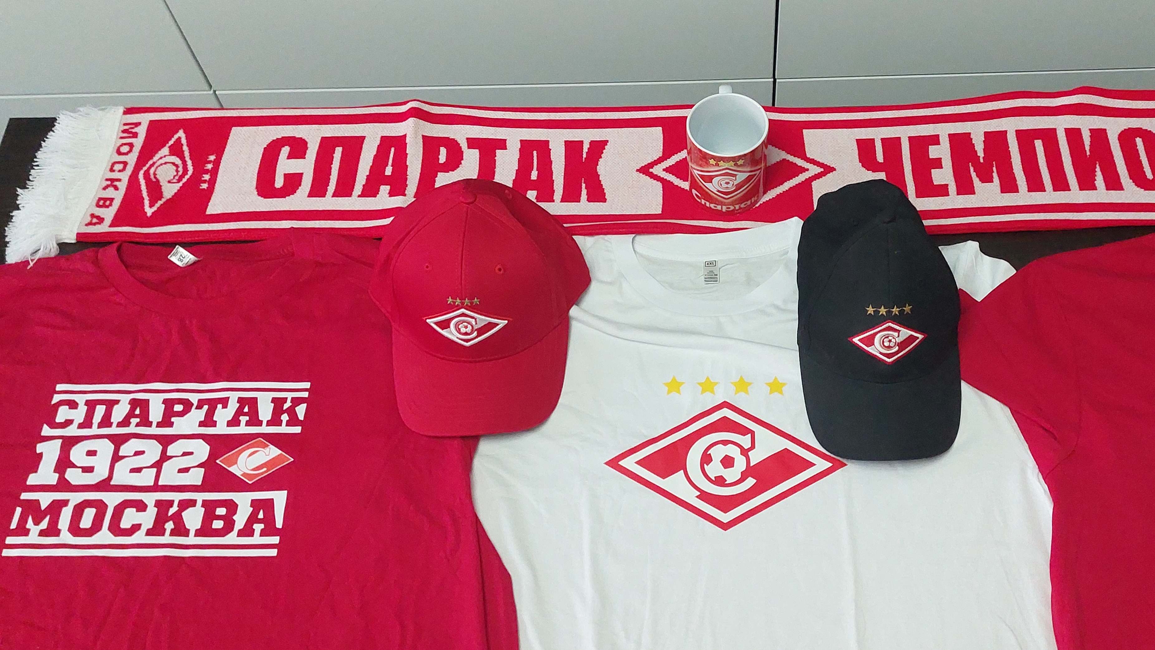 Пополнение коллекции Атрибутика Ф.К. -"Спартак Москва"