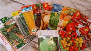 Купила семена,//обзор семян.