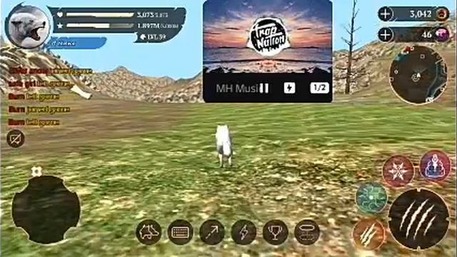 Играем за волка :D смотреть онлайн