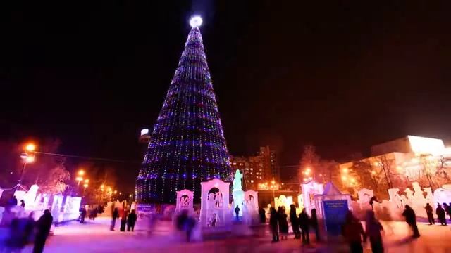 ночной красноярск