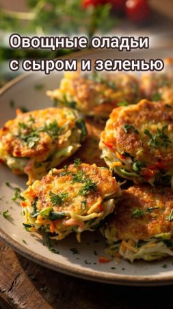 🥦🧀Овощные оладьи с сыром: быстро и вкусно!