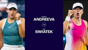 15.03.25. Мирра Андреева - Ига Швёнтек. WTA 1000 Indian Wells. Mirra Andreeva - Iga Świątek