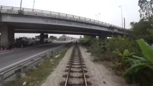 Поездка на поезде Ханой - Ниньбинь. Вьетнам