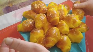 БУЛОЧКИ ИЗ ТЫКВЫ_PUMPKIN BUNS_