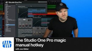 Studio One Pro 7: Most Powerful Key Command