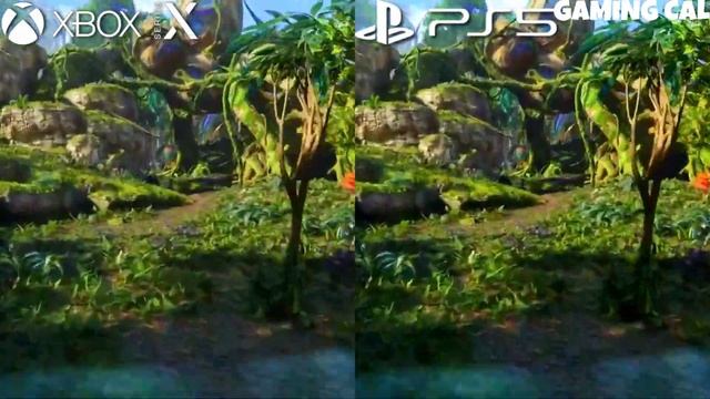Avatar Frontiers of Pandora The Sky Breaker PS5 vs Xbox Series X Graphics Comparison смотреть онлайн