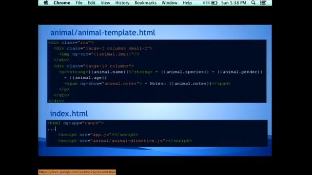 AngularJS Fundamentals Tutorial - Rosina Bignall