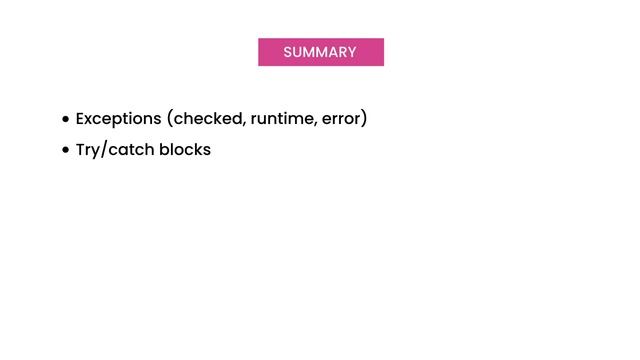 13- Summary
