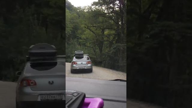 Шаумянский перевал. Дорога в Лазаревское.
