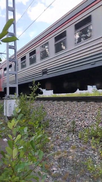 ЭТ2М-094 Мчится на станцию "Сосново" смотреть онлайн