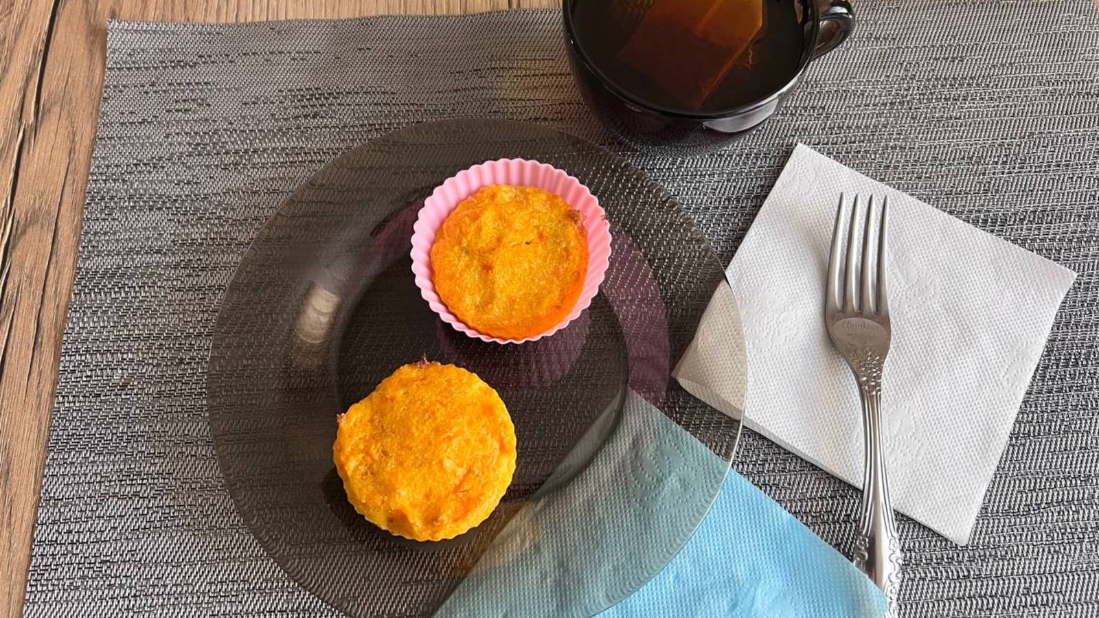 Морковное суфле