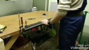 Самодельный листогибочный станок