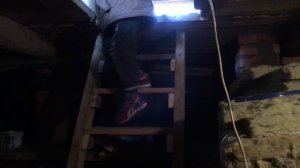 Сделали лесенку в подпол 2019 05 03.