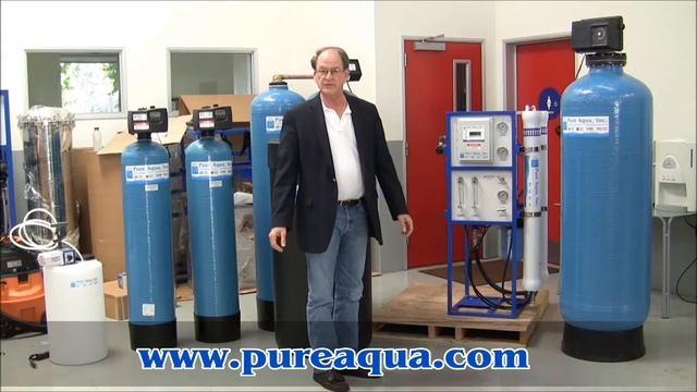 Commercial Water Filtration System PA USA 3000 GPD  www.PureAqua.com