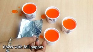 Rasna Orange Ice-cream | Orange Popsicle | How to make Ice-cream at home