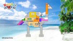 Numberblock Tetris Puzzle 324 ASMR SPACE Fanmade Animation