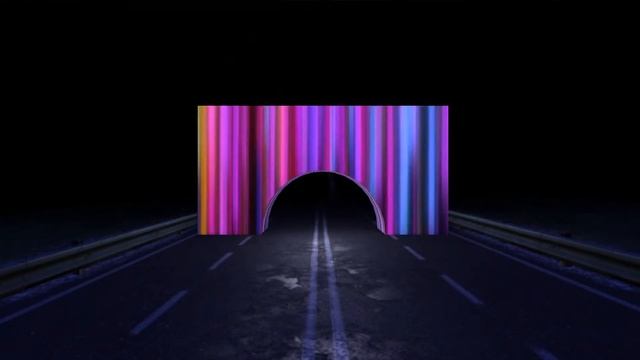 Neon street figure led lighting night / chroma key / music background video effect hd / neon frame