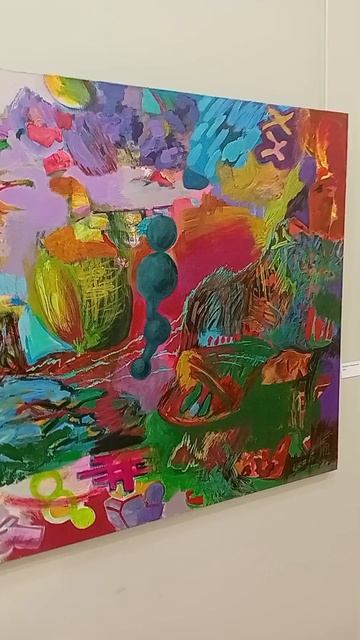 Живопись Наталии Хохоновой ✨ Стиль субъективный реализм в искусстве 🌞 Выставка Создай небо 💙 2025 смотреть онлайн