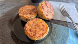 Кекс с сосисками