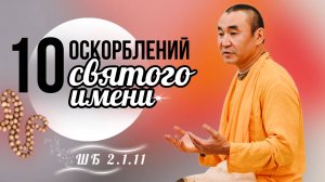 2025.03.21 - 10 оскорблений святого имени (ШБ 2.1.11), Набережные Челны - Е. С. Даяван Свами