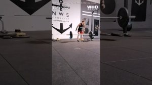 Dutch throwdown, Marina Neumair, crossfit Landsberg, advanced, grace kills Karen (tonlos)