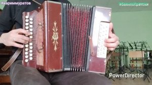 ХУШ ИНДЕ - обучающий видеоразбор на гармони ЦИФРАМИ ИЗ РЕПЕРТУАРА САЛАВАТА ФАТХЕТДИНОВА