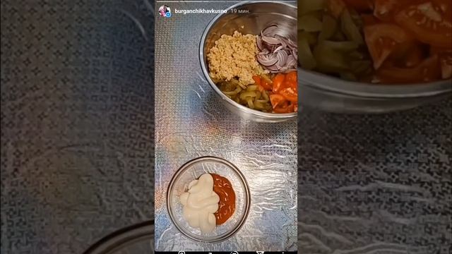 САЛАТ С КУРИНЫМ ФАРШЕМ🔥🔥🔥