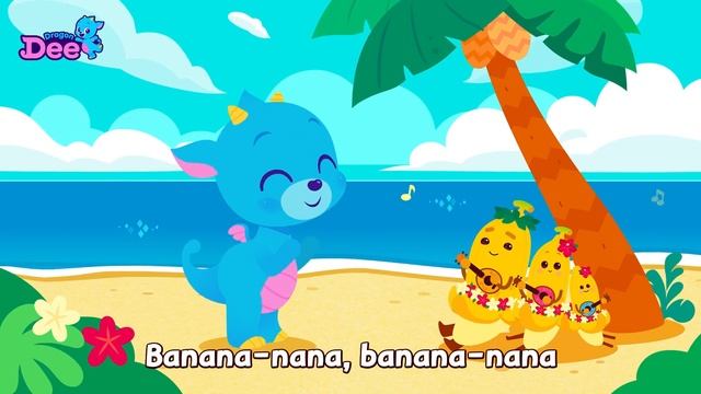 Banana Island | Favorite snacks of all time | DragonDee Songs for Children