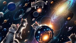 Kittens in Space