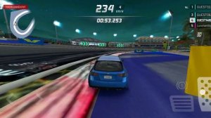 Первая официальная гонка . Тестим новую машину в Best_playegame