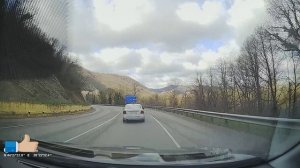Едем от Джубги мимо Геленджика к Новороссийску
